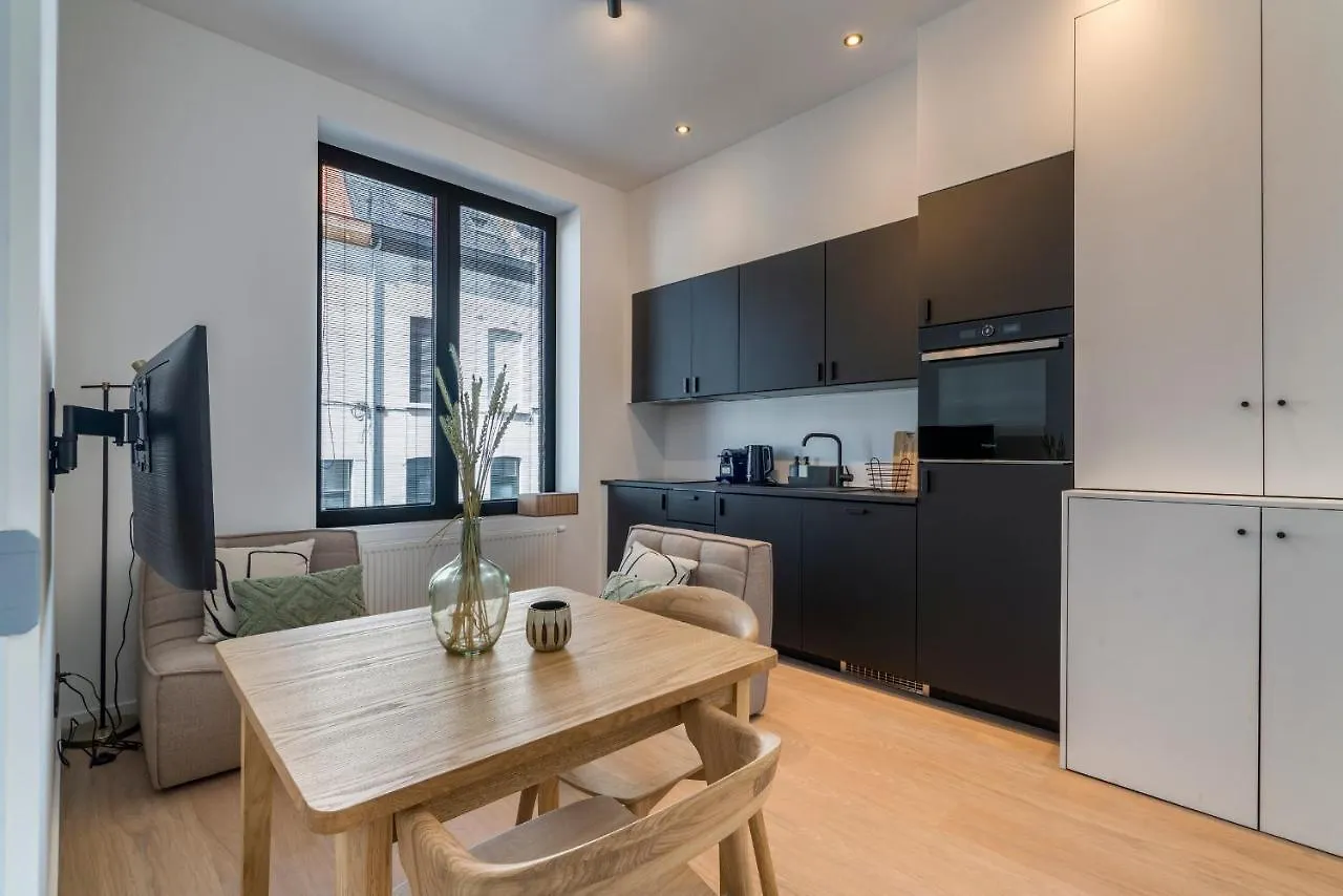 Design Studio Gent nabij station, musea &centrum Appartement